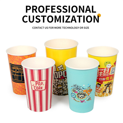 Vienreizējās lietošanas popkorna spainis